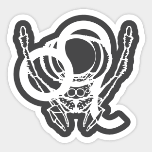 Zodiac Spiders : Leo Sticker